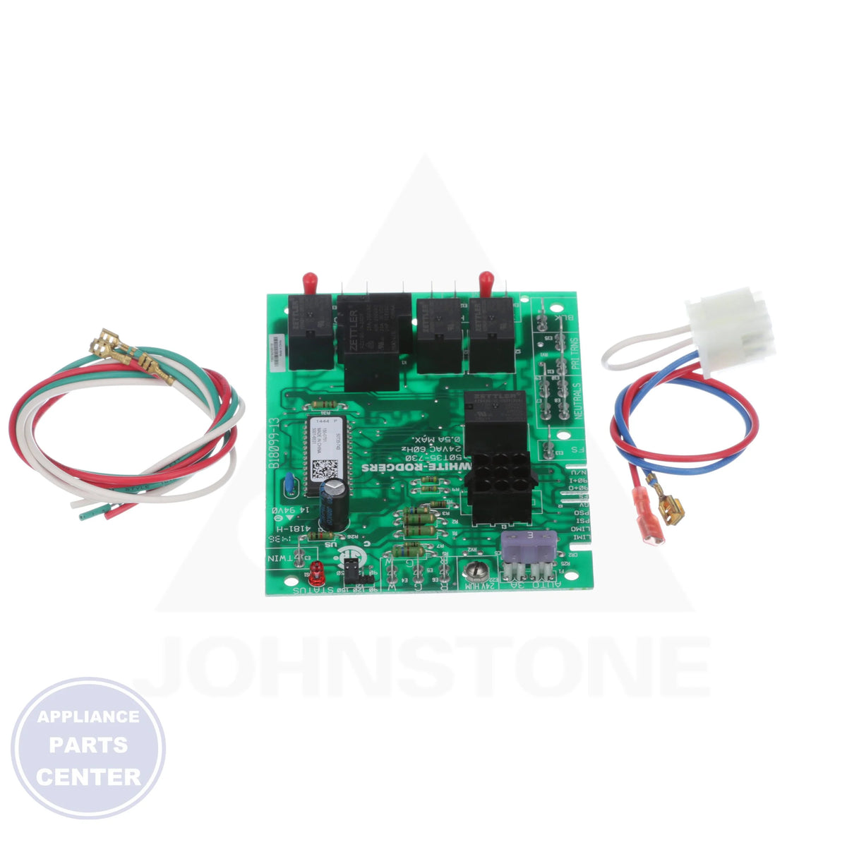 Control Board 50T35-743 - Side view with [specific measurements/specs]