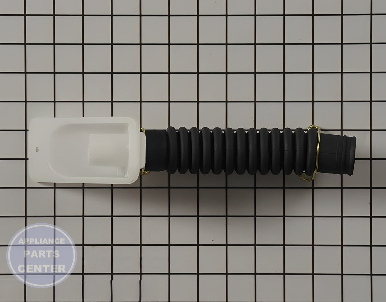 LG WASHER DRAIN HOSE CONNECTOR 5215EA3003A - Main view showing secure connection for various LG models