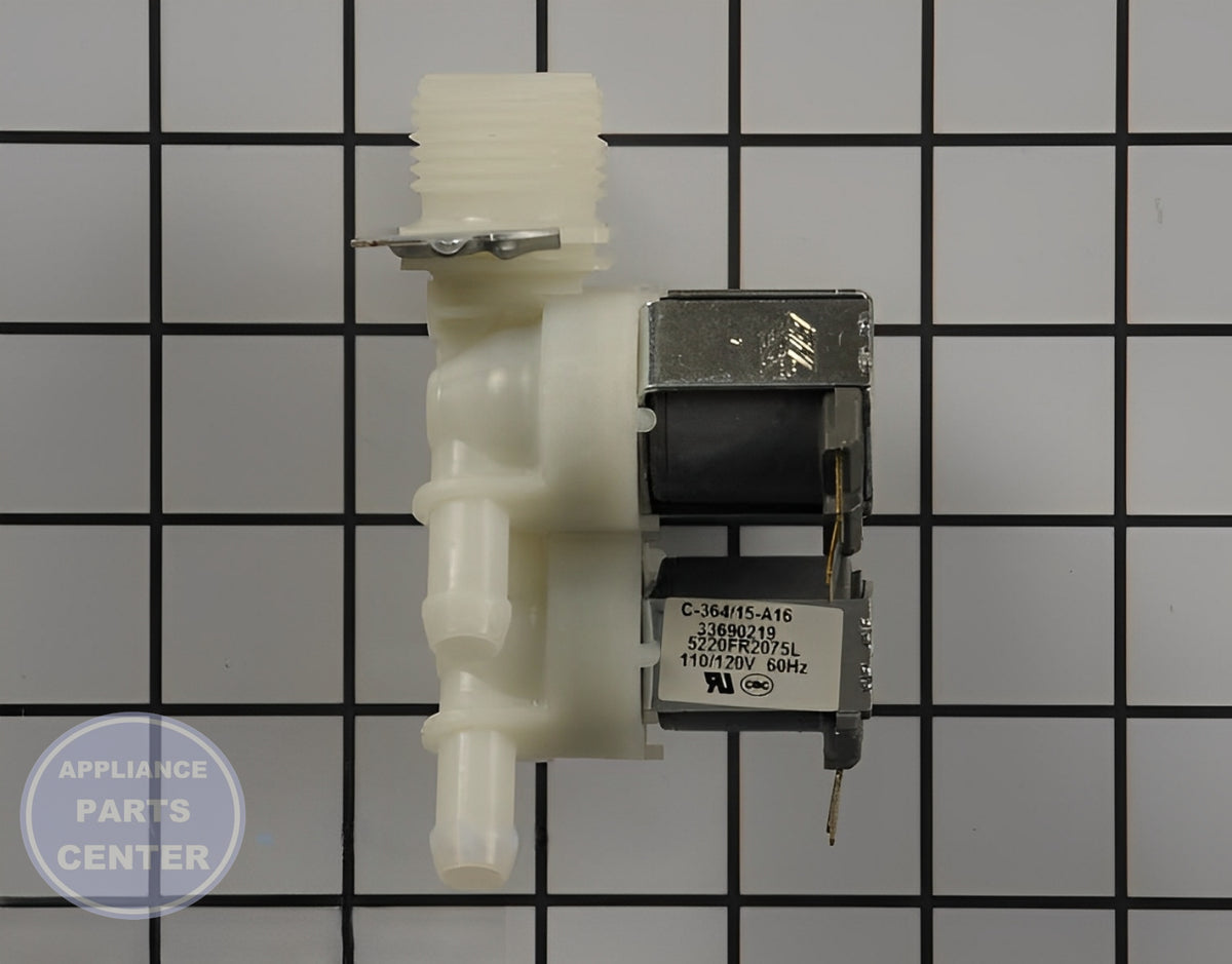 LG WASHER COLD WATER INLET VALVE ASSEMBLY 5220FR2075L - Detailed view of durable construction