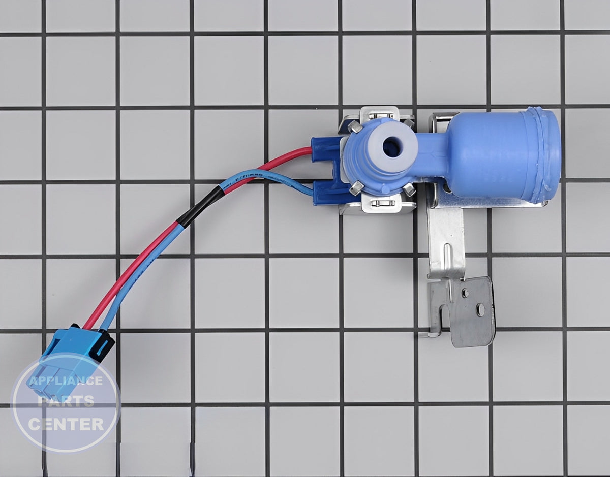LG REFRIGERATOR WATER INLET FILL VALVE 5220JB2010A - Side view with valve & float specifications