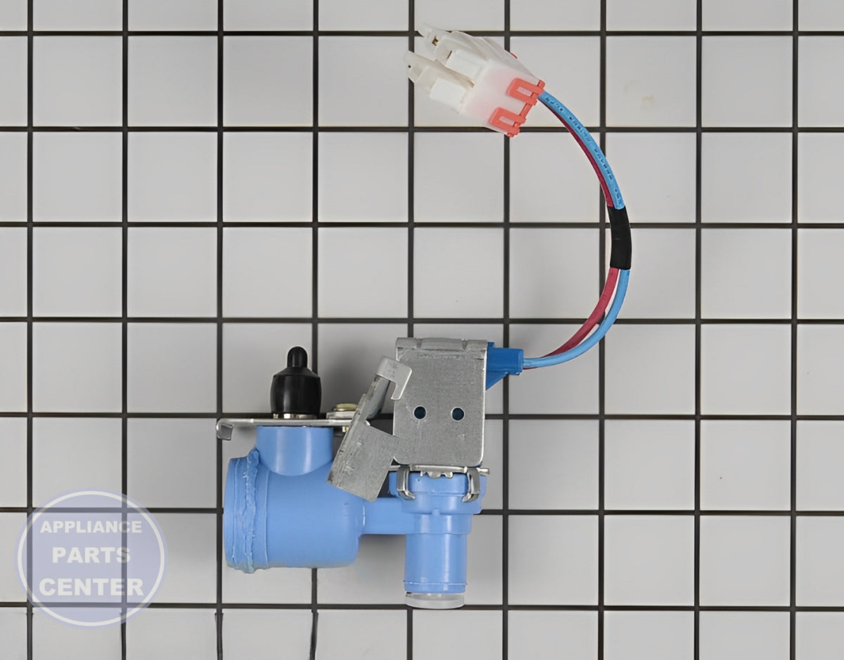 VALVE,WATER 5220JB2010T - Side view with precise specifications