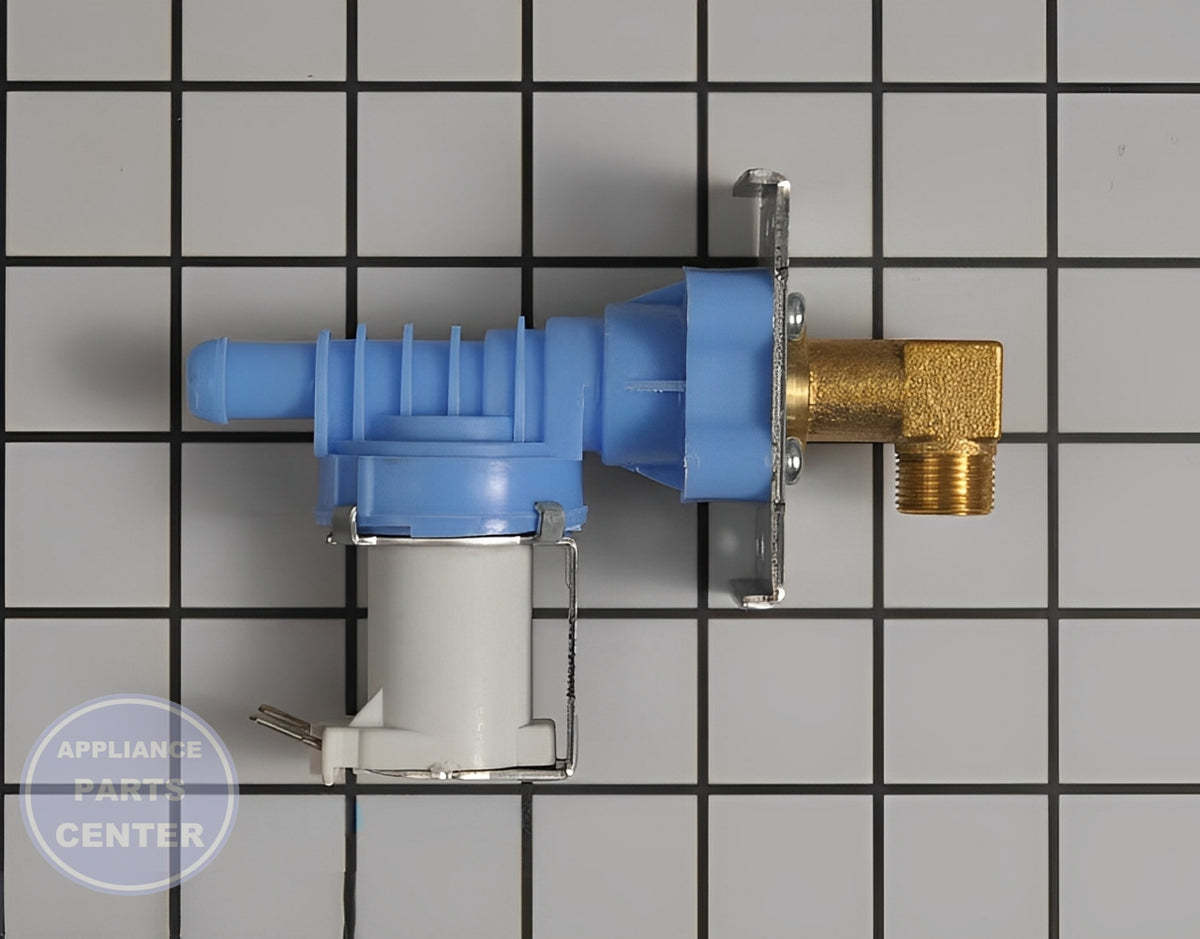 LG DISHWASHER WATER INLET FILL VALVE 5221DD1001F - Side view with specific pressure capacity specs