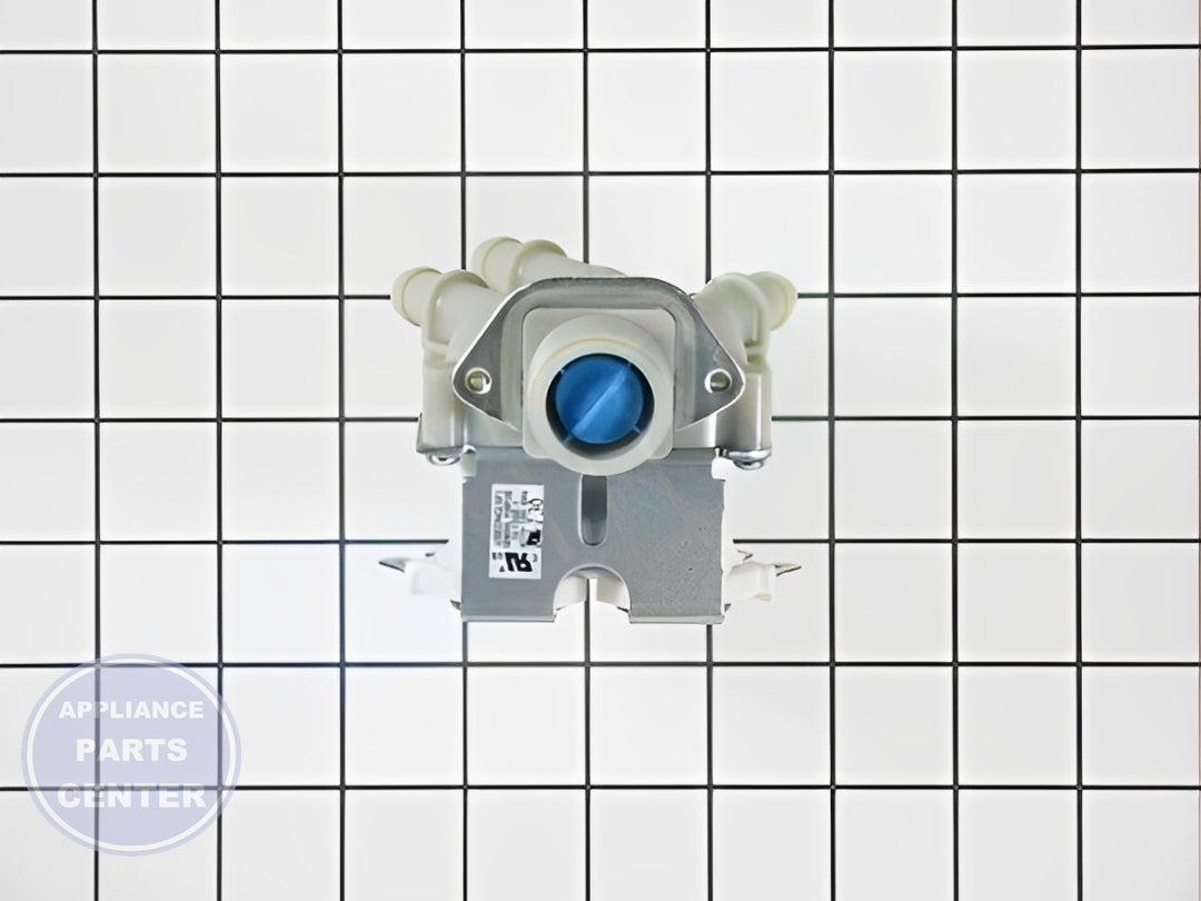 LG WASHER WATER INLET FILL VALVE 5221ER1003A - Installation in specific LG model showing key mounting points