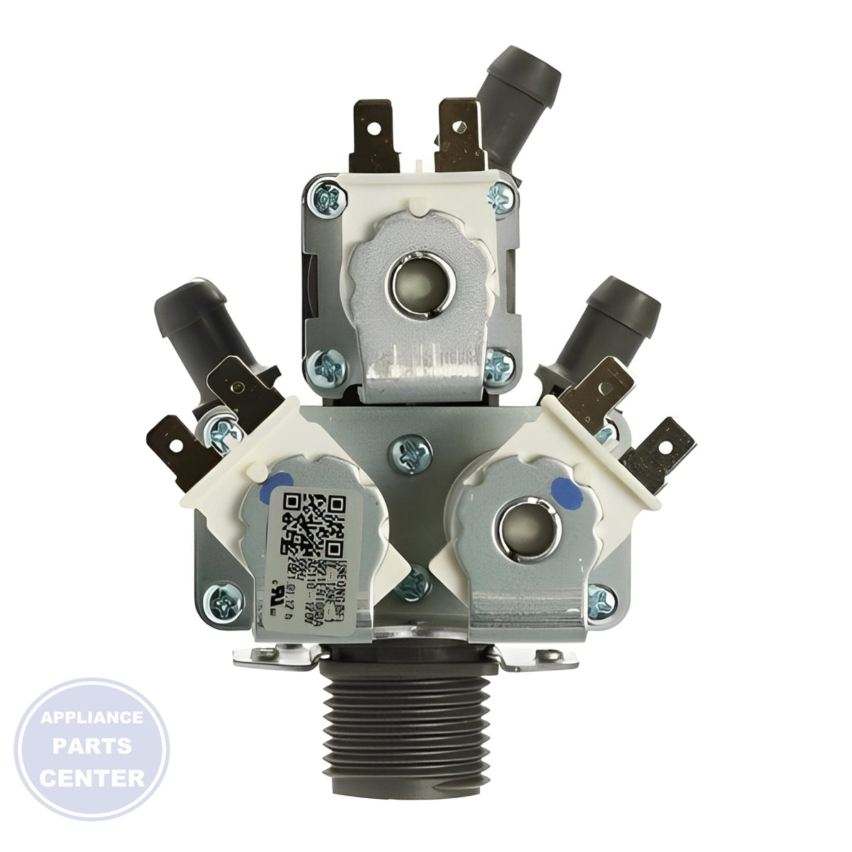 LG WASHER WATER INLET FILL VALVE 5221ER1003A - Installation in specific LG model showing key mounting points