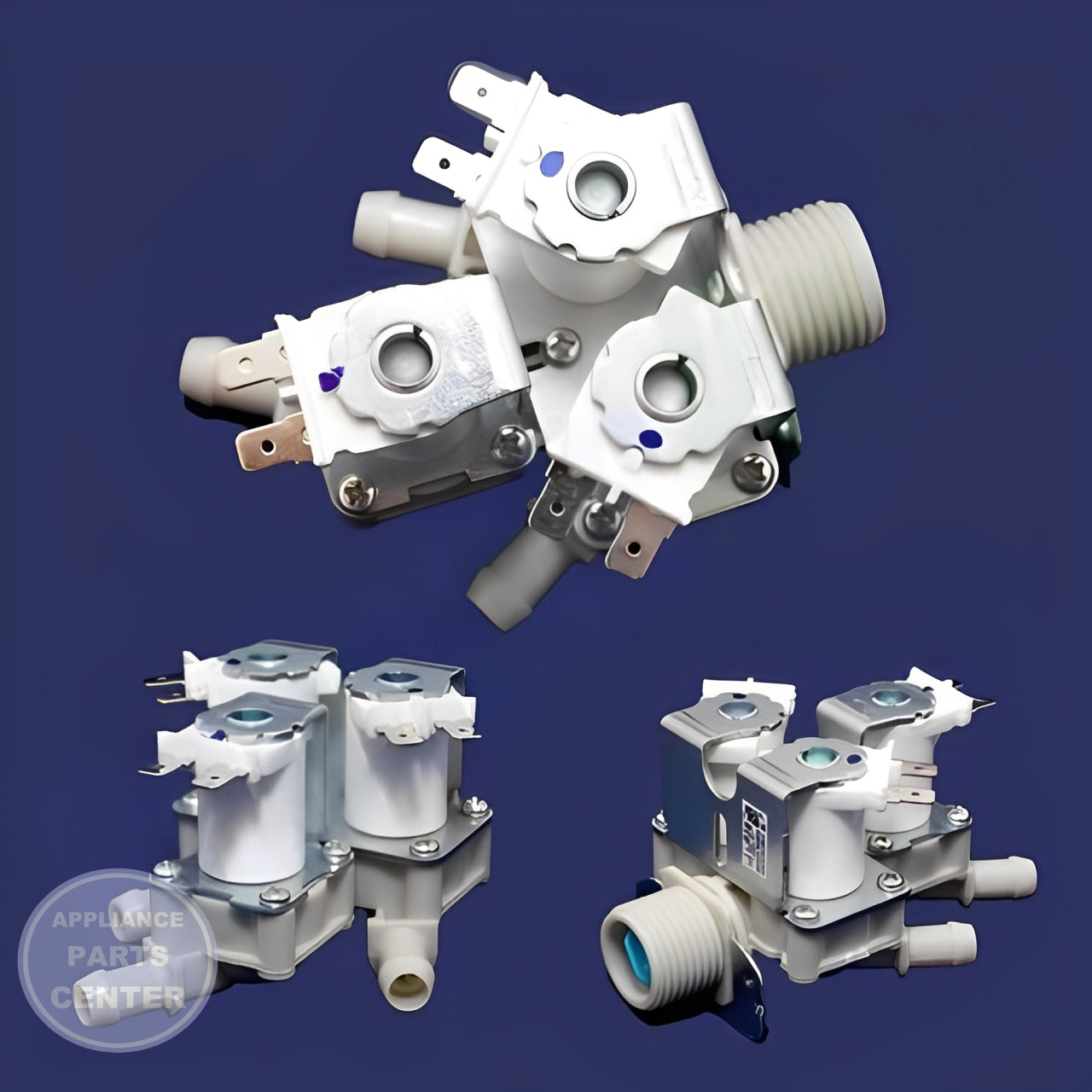 LG WASHER WATER INLET FILL VALVE 5221ER1003A - Installation in specific LG model showing key mounting points