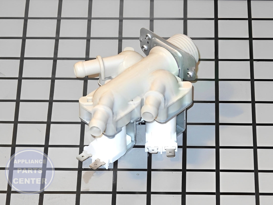 LG WASHER WATER INLET FILL VALVE 5221ER1003A - Installation in specific LG model showing key mounting points