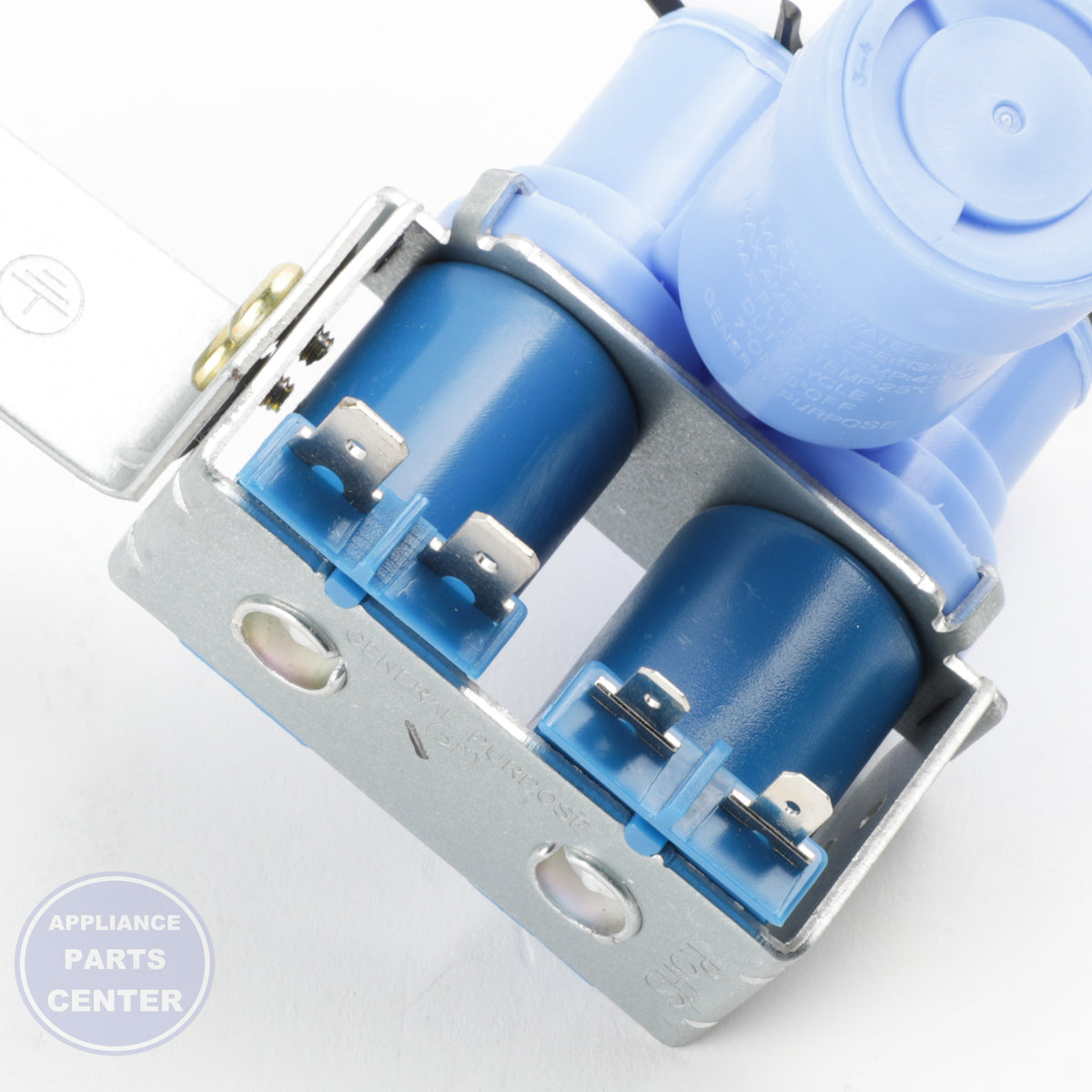 VALVE ASSEMBLY,WATER 5221JB2010G - Side view with 1.5 GPM water flow rate spec