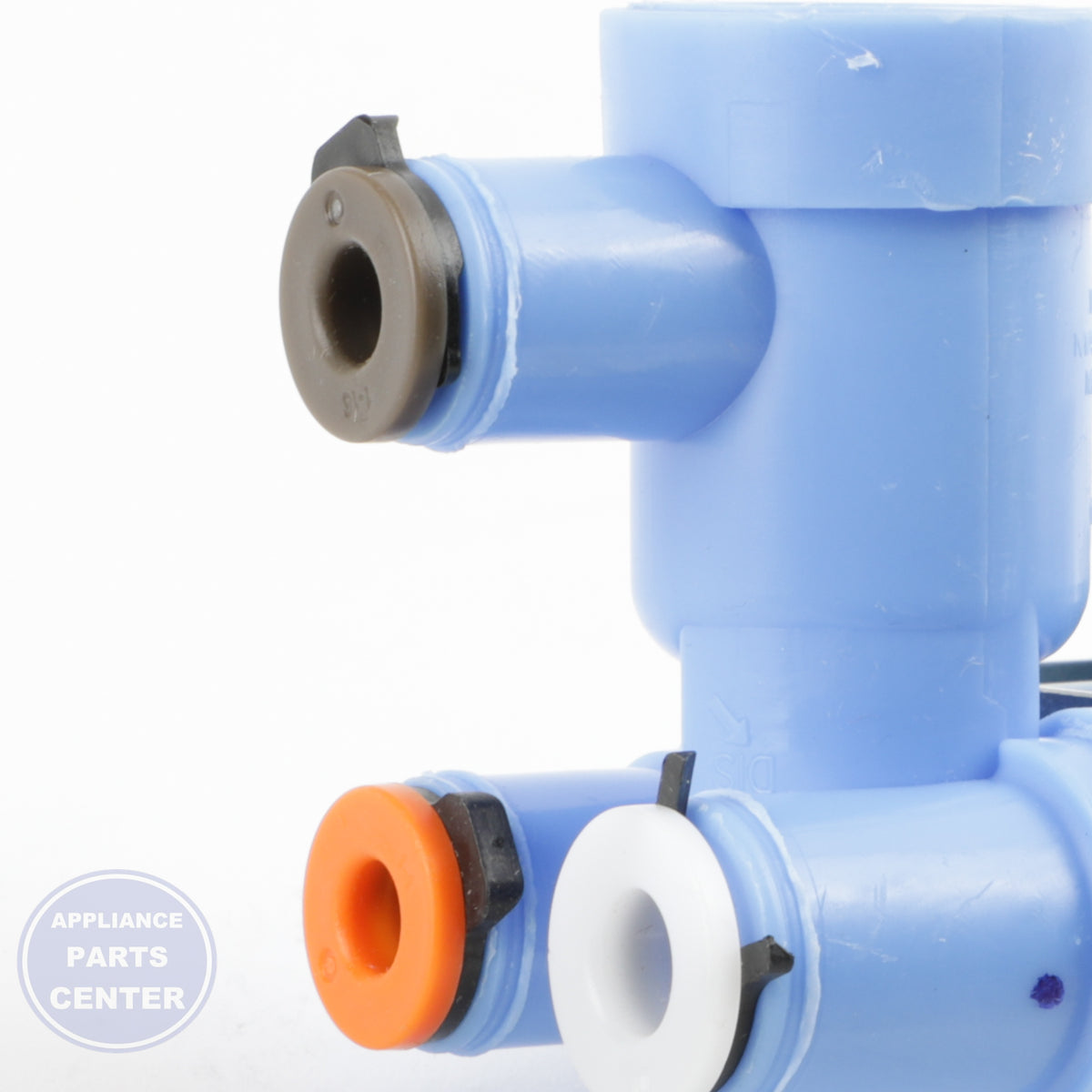 LG VALVE ASSEMBLY,WATER 5221JB2010G - Installation in LG model showing key mounting points