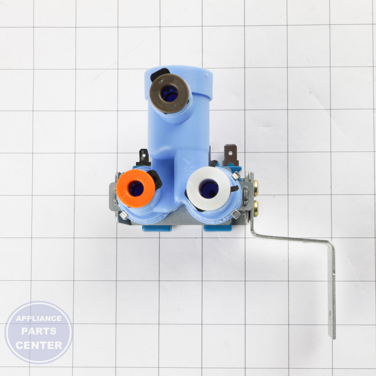 LG VALVE ASSEMBLY,WATER 5221JB2010G - Installation in LG model showing key mounting points