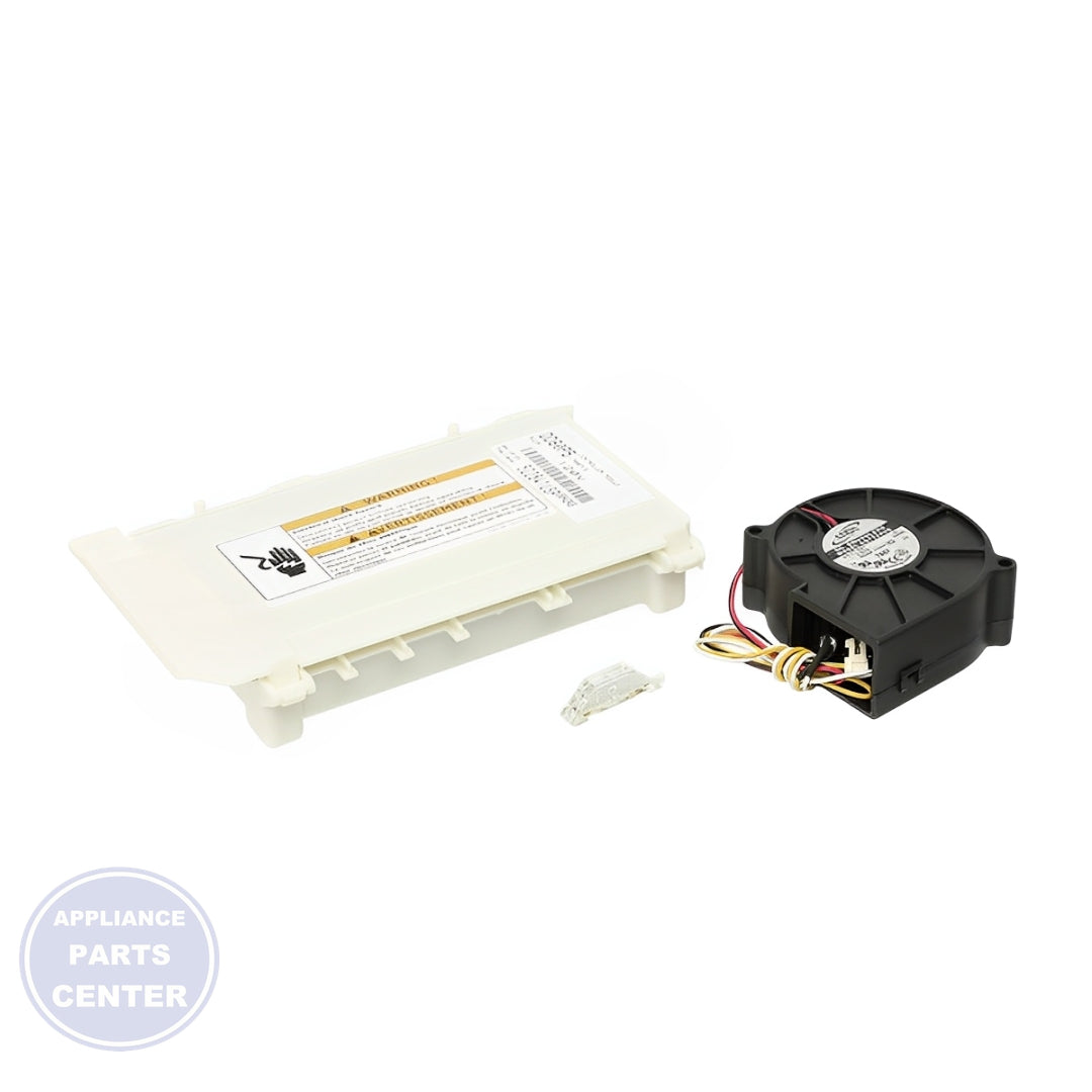 FISHER & PAYKEL DISHWASHER KIT DD 120V CONTROLLER AND FAN 523456 - Main view showing controller and fan for specific models