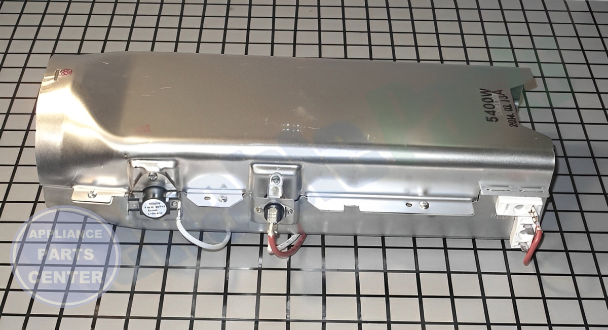 Dryer Heater Element Assembly 5301EL1001J - Side view with quick-drying specifications
