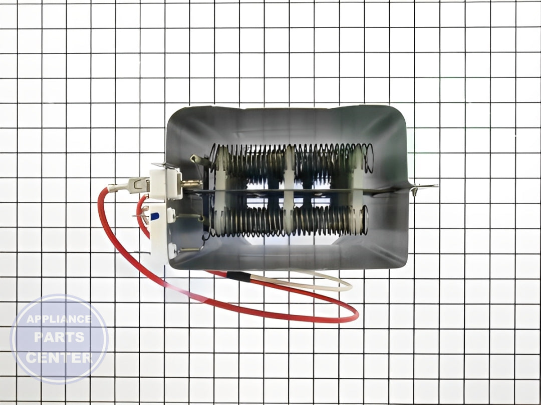 LG Dryer Heater Element Assembly 5301EL1001J - Installation in LG Dryer model showcasing key mounting points
