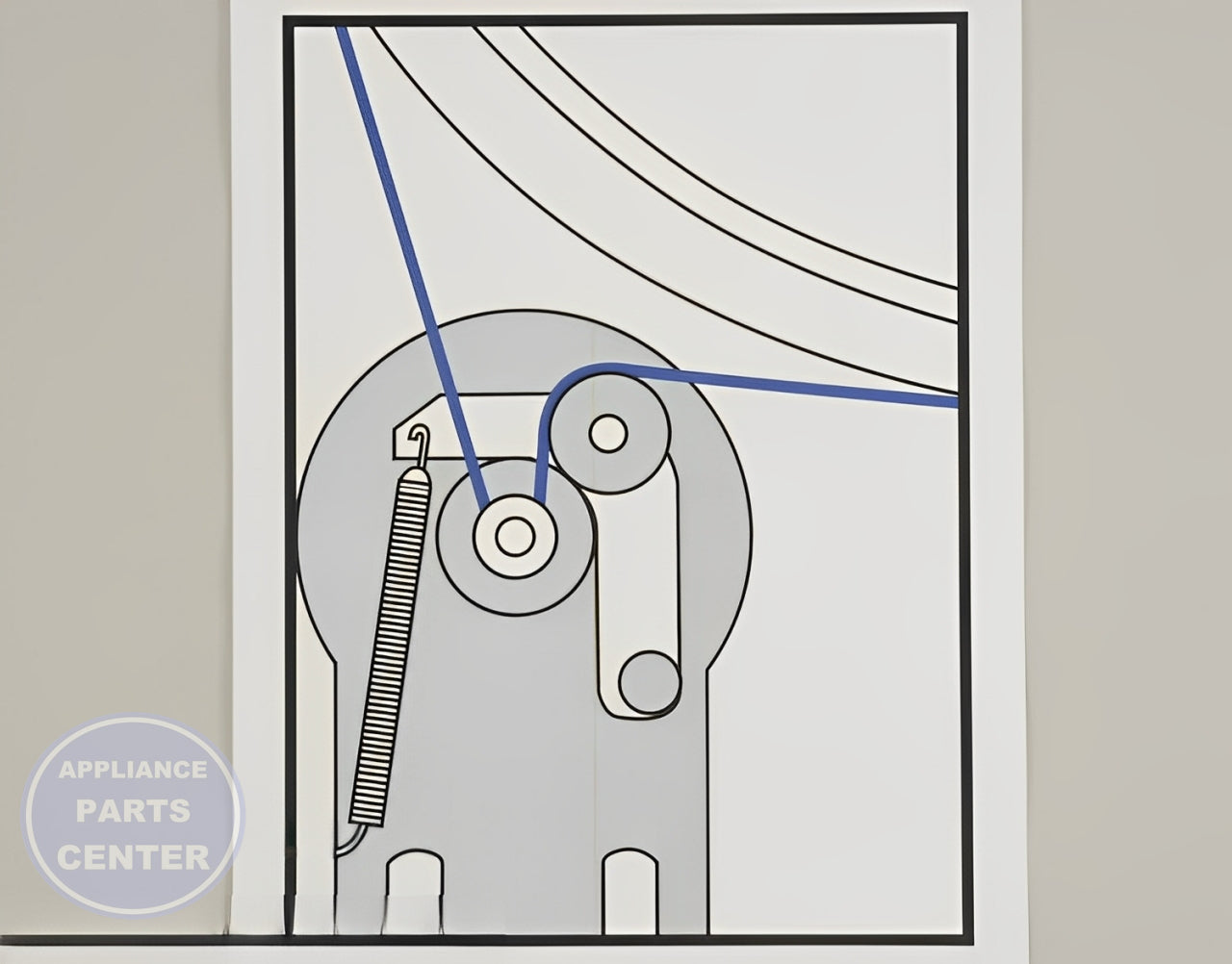 FRIGIDAIRE DRYER BELT (FLAT STYLE) 5303281154 - Main view showing flat design for various models