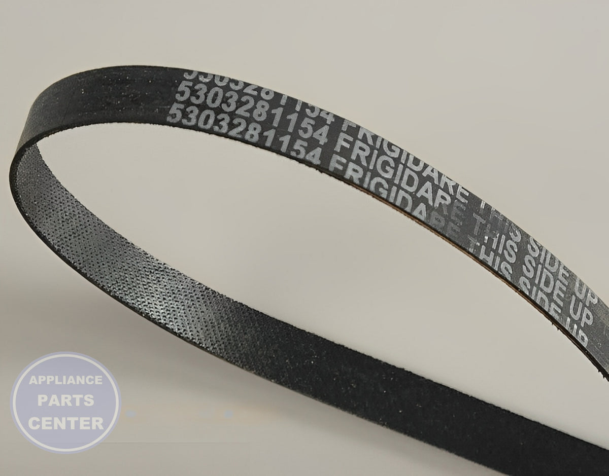 FRIGIDAIRE DRYER BELT (FLAT STYLE) 5303281154 - Detailed view of high tensile strength
