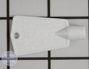 Frigidaire Door Key 5303310289 - Main view showing secure closure for Frigidaire, Kenmore, Gibson models