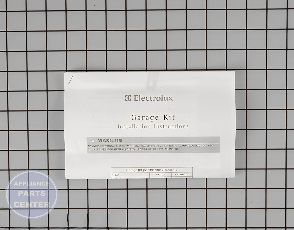 FRIGIDAIRE HEATER GARAGE KIT 5303918301 - Detailed view of reliable heating element