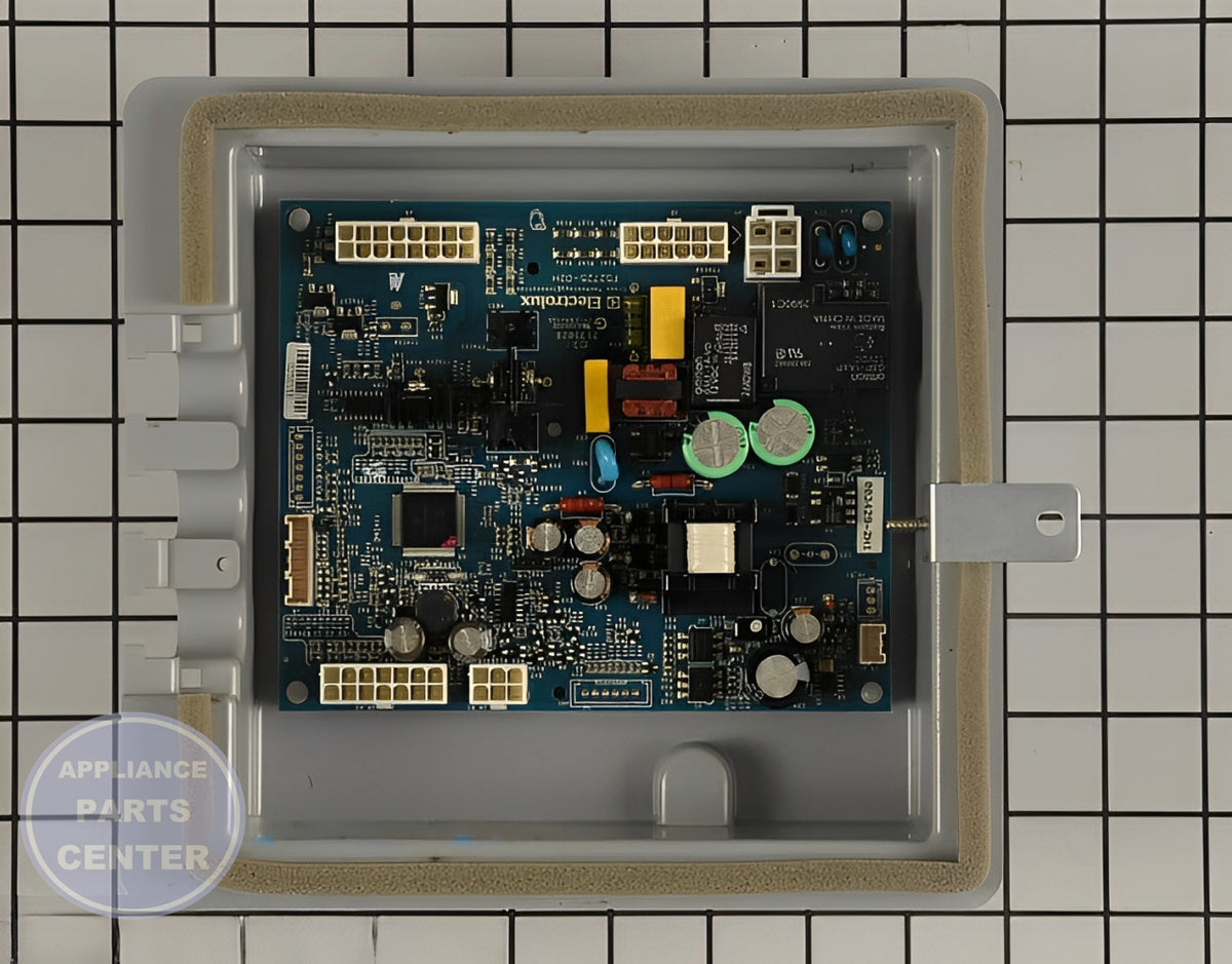 Main Control Board 5303918523 - Detailed view of circuit details and timer settings