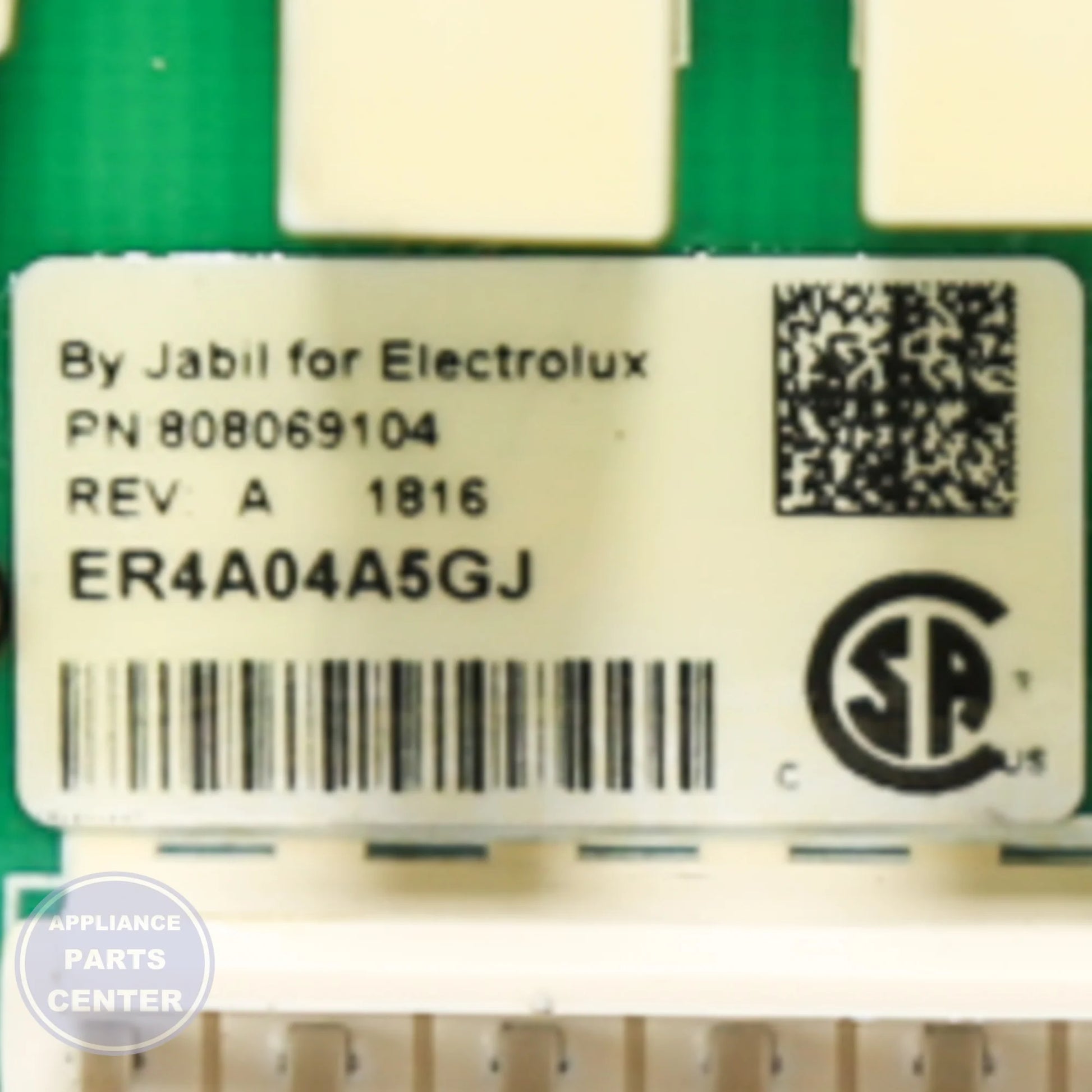 WCI BOARD ASSEMBLY 5303918714 - Main view showing key electronic components for specific models
