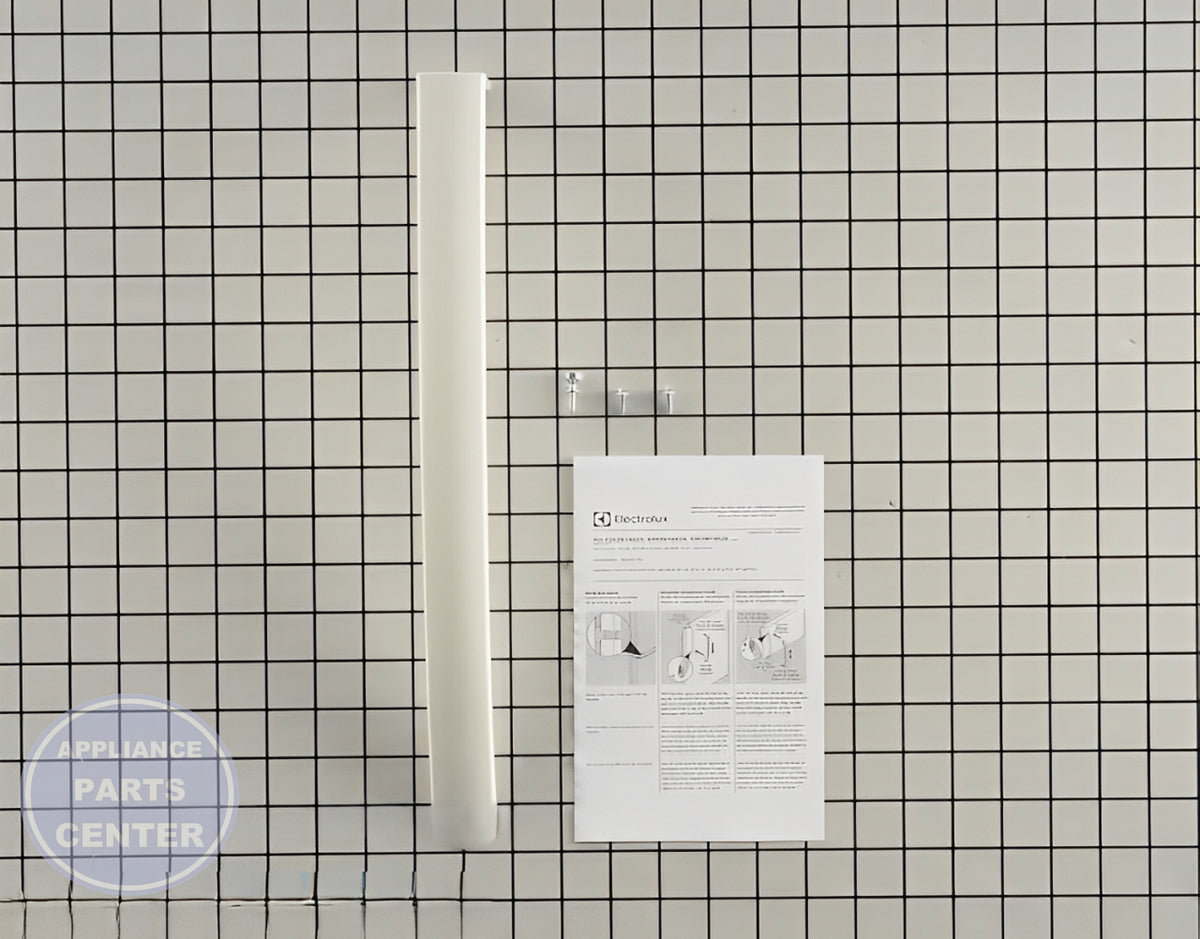 FRIGIDAIRE REFRIGERATOR WHITE DOOR HANDLE 5303918823 - Main view showing sturdy design for various models