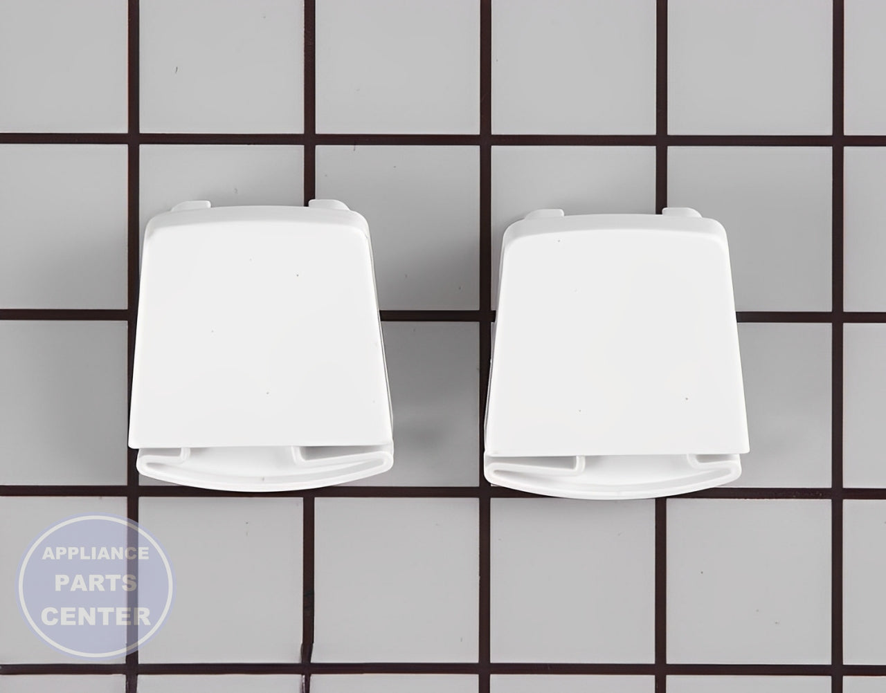 FRIGIDAIRE REFRIGERATOR ENDCAP KIT RIGHT AND LEFT 5303925377 - Main view showing shelf support for WCI models