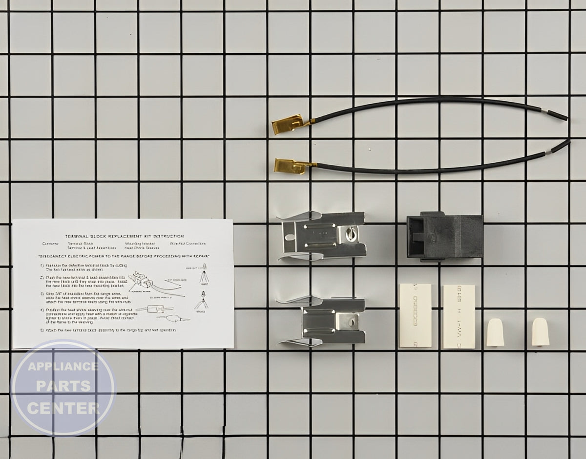 FRIGIDAIRE OVEN BURNER RECEPTACLE KIT 5303935058 - Installation in WCI Range showing secure mounting points