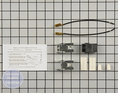 FRIGIDAIRE OVEN BURNER RECEPTACLE KIT 5303935058 - Installation in WCI Range showing secure mounting points