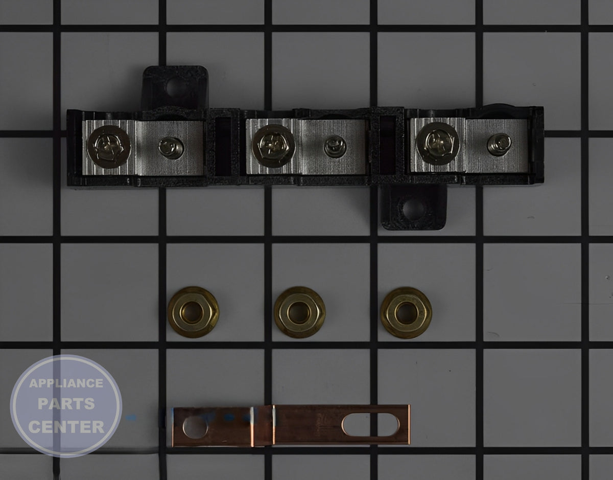 FRIGIDAIRE OVEN TERMINAL BLOCK 5303935271 - Main view showing wire connections for various models
