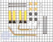 Frigidaire Shipping Bolt Kit 5303937142 - Main view showing secure fastening for various washing machine models