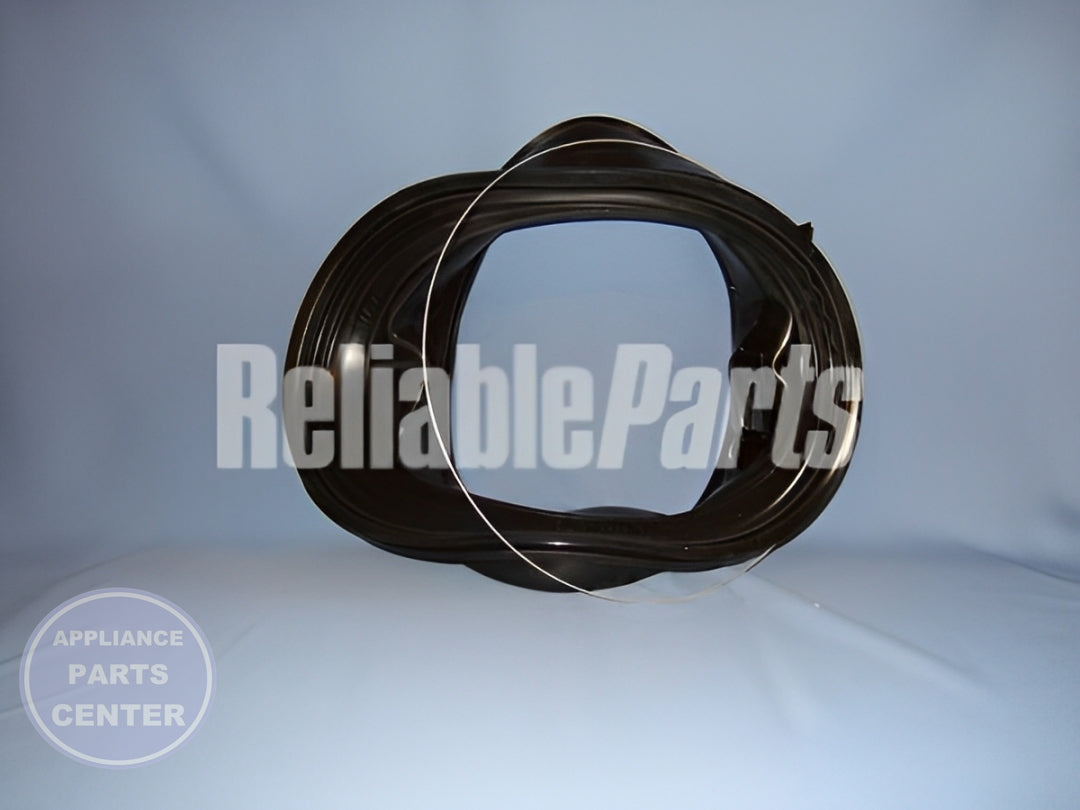 FRIGIDAIRE Washer Door Gasket Seal Bellows Kit 5303937187 - Installation in specific model showing key mounting points