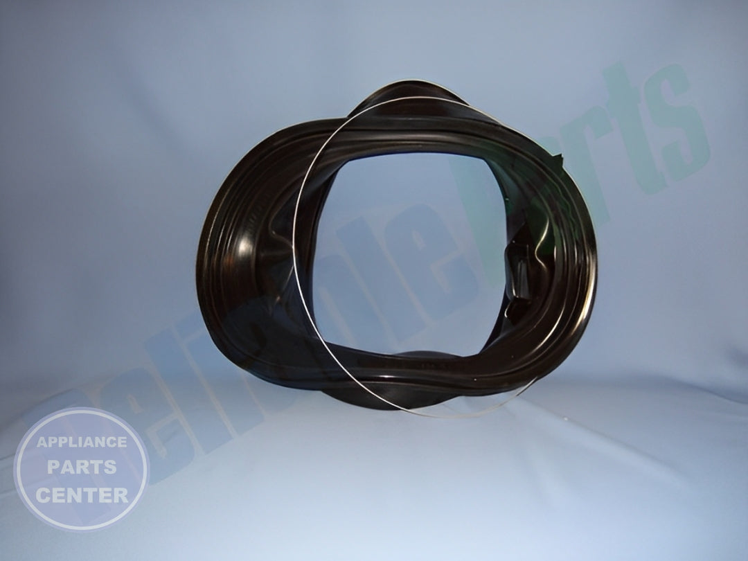 FRIGIDAIRE Washer Door Gasket Seal Bellows Kit 5303937187 - Installation in specific model showing key mounting points