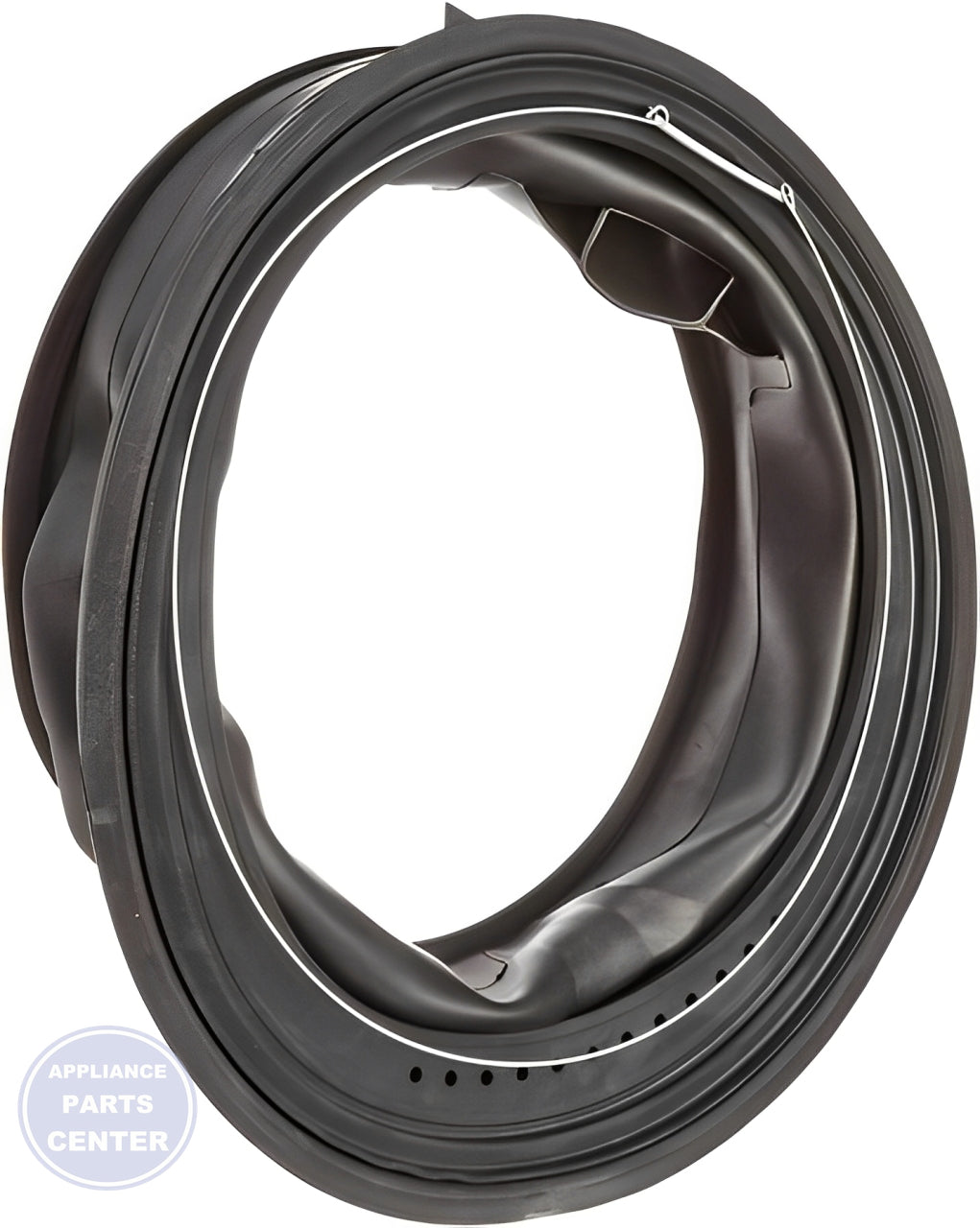 FRIGIDAIRE Washer Door Gasket Seal Bellows Kit 5303937187 - Installation in specific model showing key mounting points