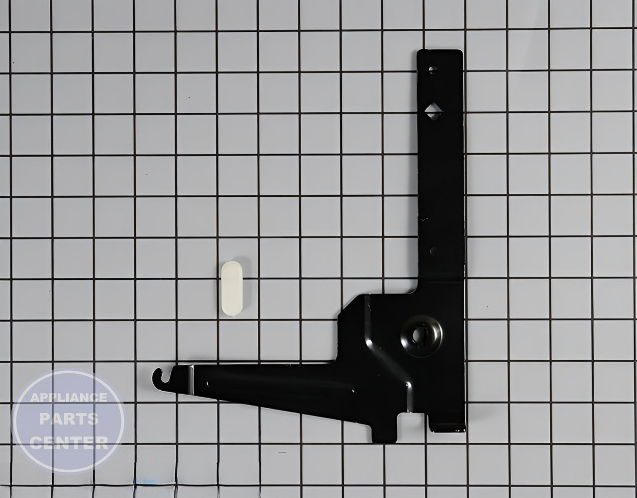 Frigidaire Door Hinge 5304409912 - Main view showing sturdy construction for multiple dishwasher models