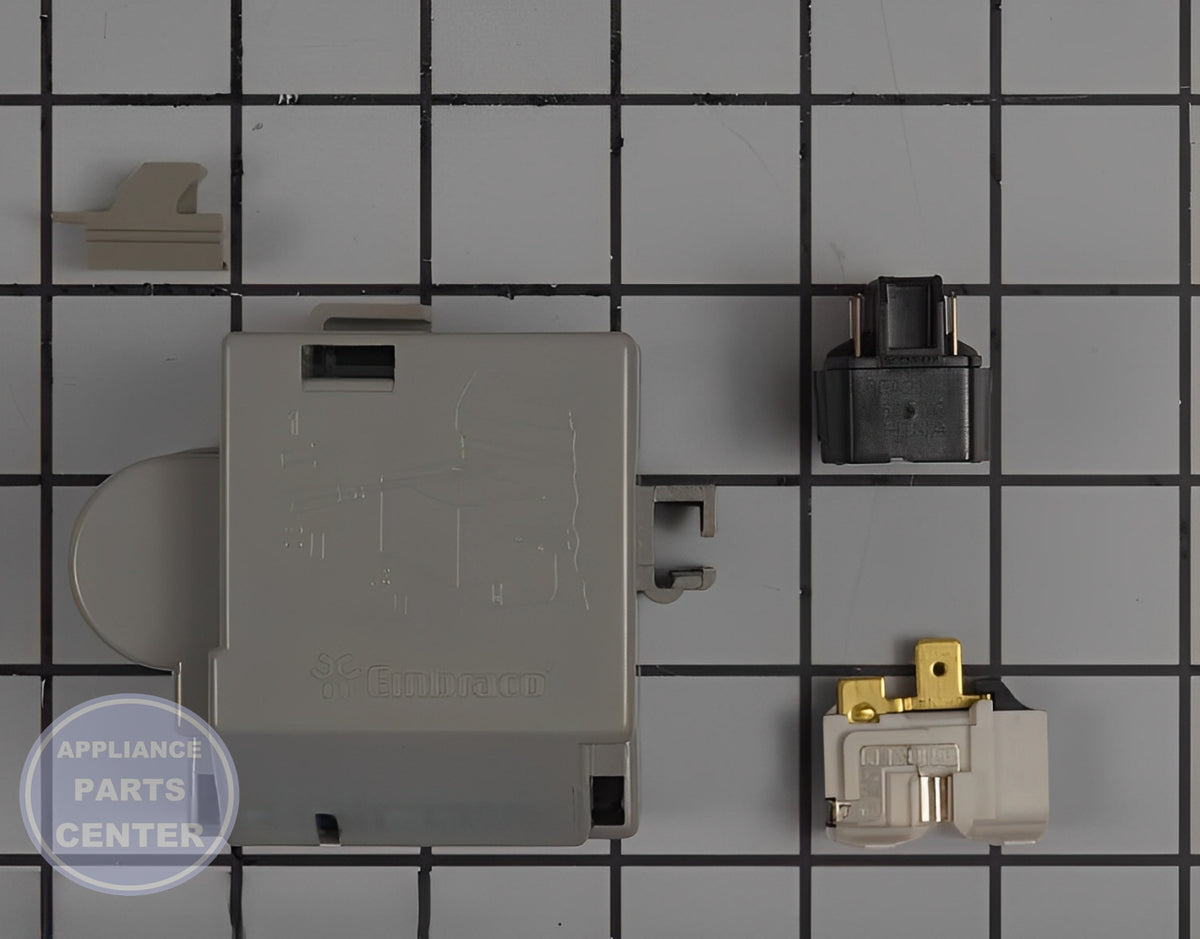 Frigidaire Relay and Overload Kit 5304410951 - Main view showing compatibility with various models