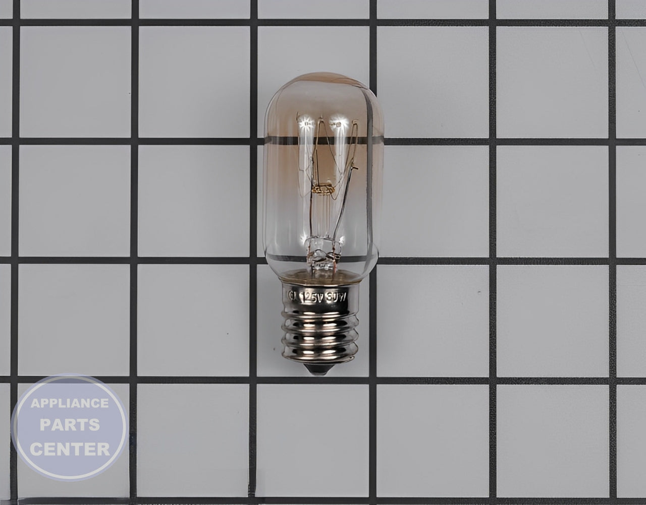 FRIGIDAIRE MICROWAVE LIGHT BULB 5304461116 - Main view showing bright illumination for various models