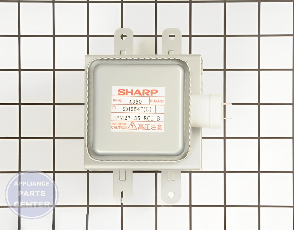 FRIGIDAIRE MICROWAVE MAGNETRON ASSEMBLY 5304463439 - Main view showing diode, magnetron, and resistor for WCI Microwave