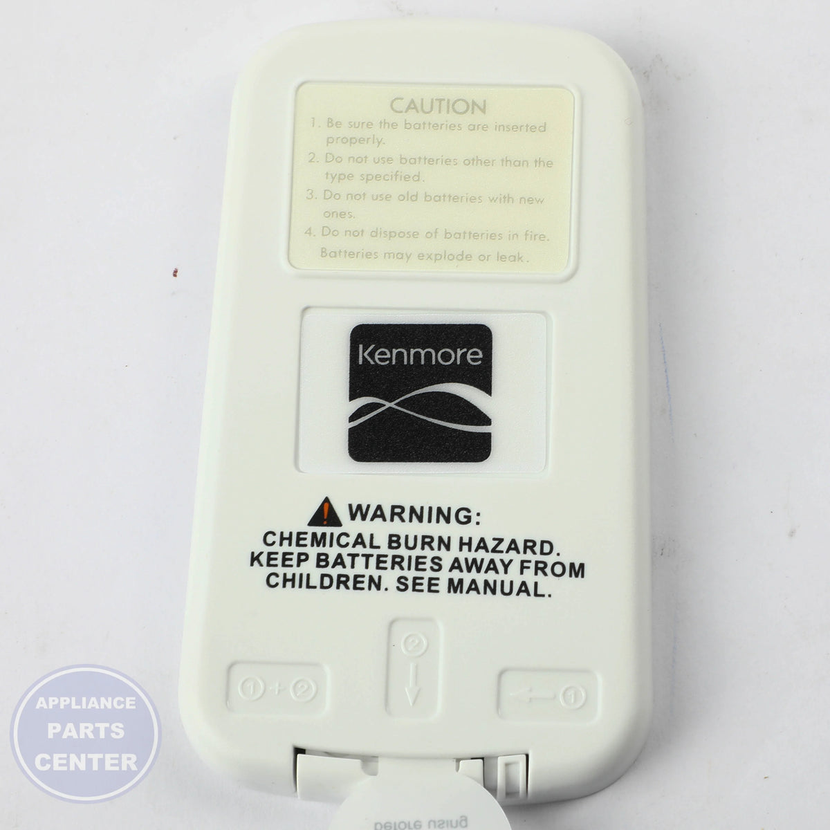 REMOTE CTRL 5304476181 - Side view with installation measurements and specs