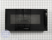 Frigidaire Microwave Door Assembly 5304477383 - Main view showing clear glass panel for specific models