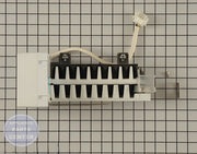 Frigidaire Ice Maker Assembly 5304480709 - Main view showing ice production for Frigidaire and Kenmore models