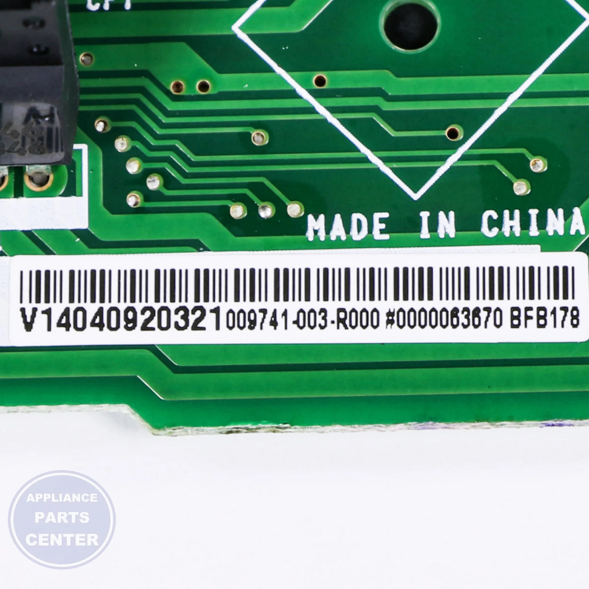 WCI BOARD 5304481749 - Main view showing temperature control for Range/Stove/Oven Combo