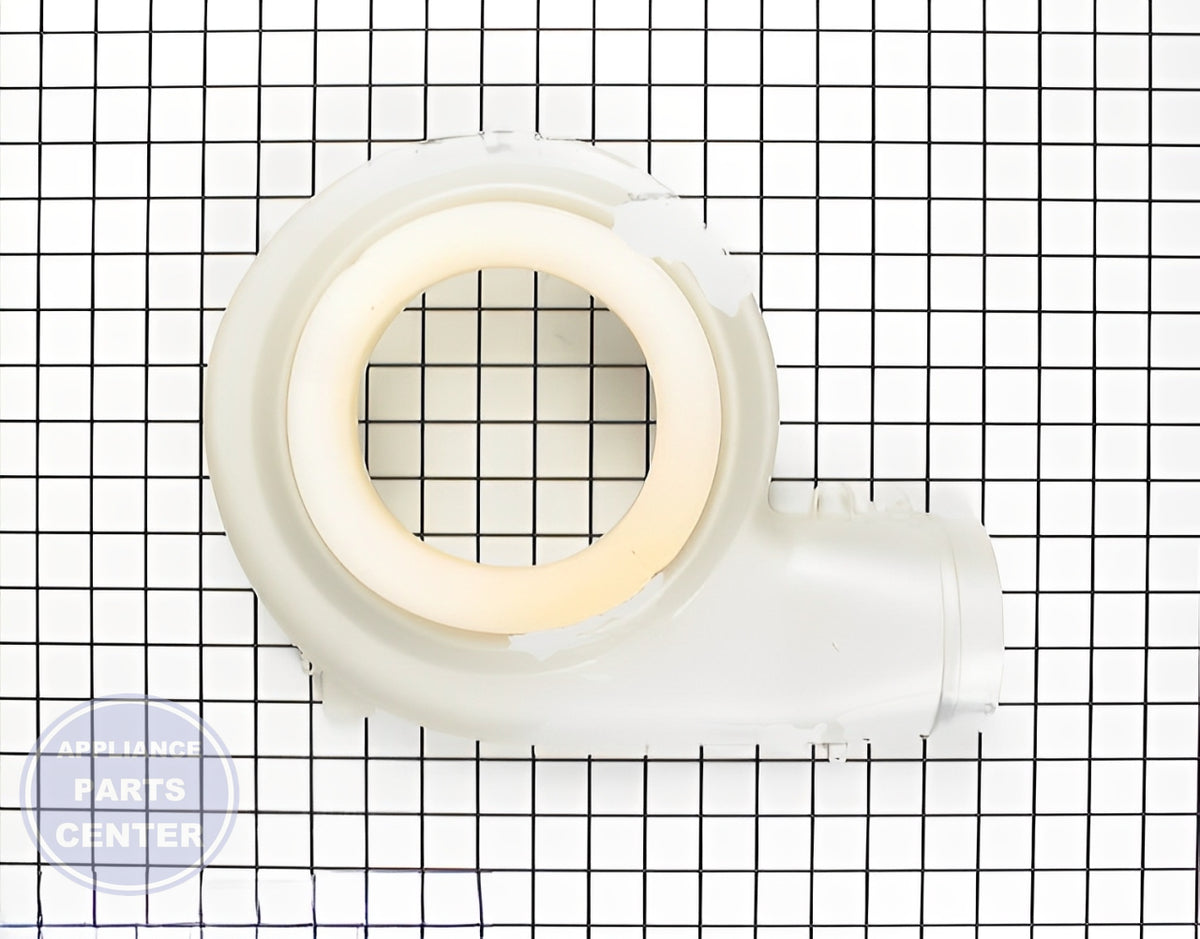 FRIGIDAIRE BLOWER HOUSING ASSEMBLY, FRONT & REAR 5304485558 - Main view showing efficient duct & venting for WCI models