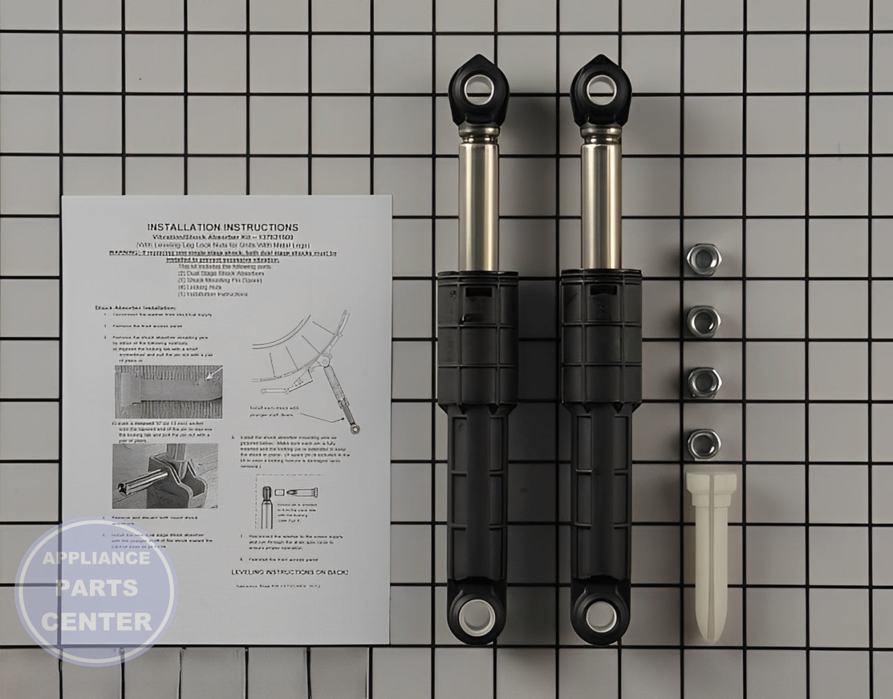 FRIGIDAIRE WASHER AIR STABILIZER SHOCK ABSORBER 5304485917 - Main view showing stability for specific models