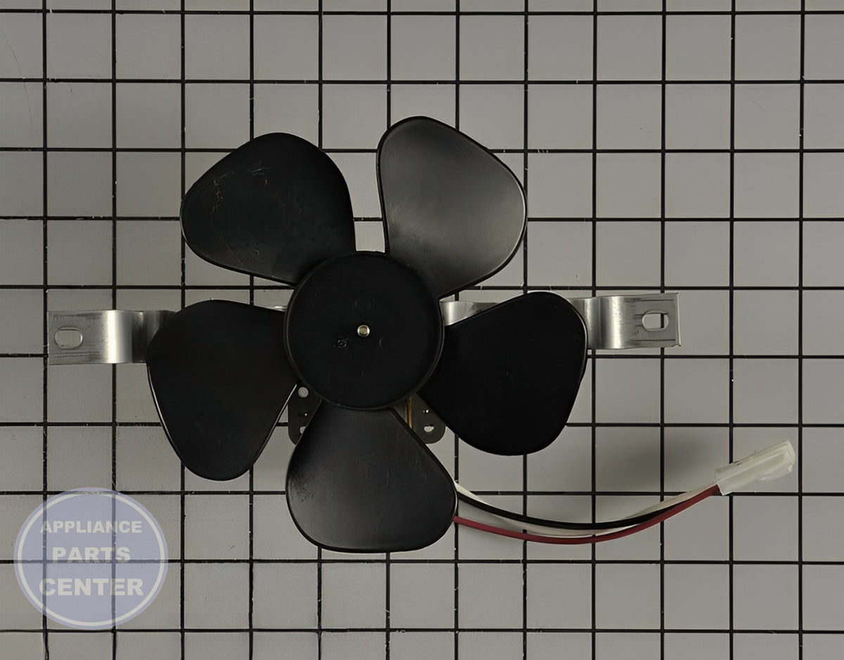 Vent Fan Motor 5304490025 - Side view with 6-inch diameter specs