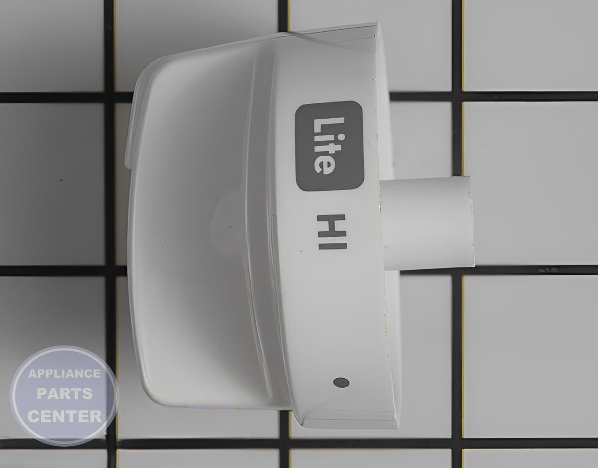 FRIGIDAIRE OVEN KNOB 5304491872 - Detailed view of temperature control details