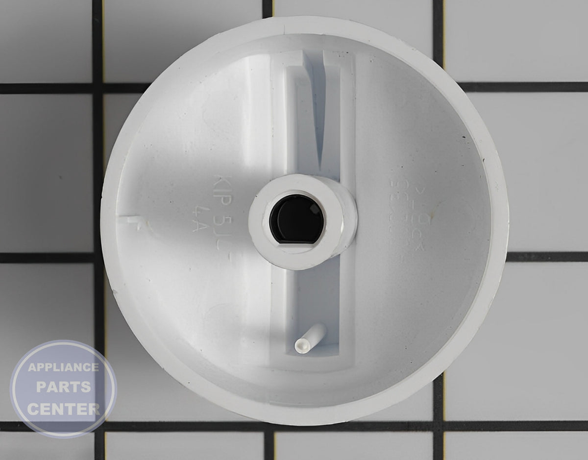 FRIGIDAIRE OVEN KNOB 5304491872 - Side view with precise temperature specs