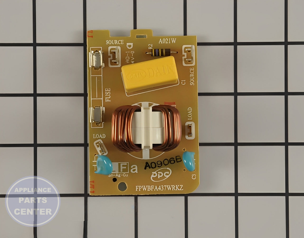 Frigidaire Kenmore Electrolux Noise Filter 5304492543 - Main view showing noise reduction for microwaves and ovens.