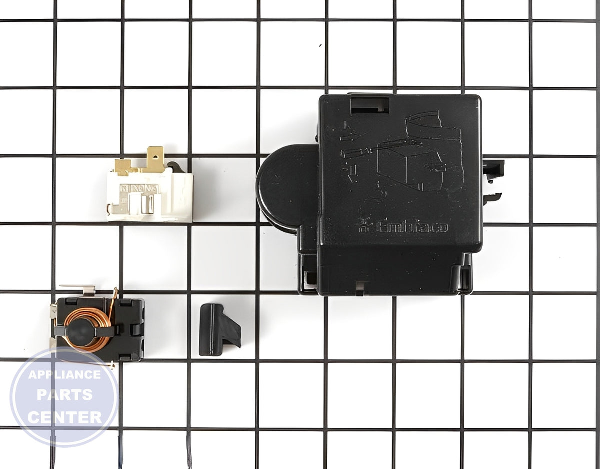 Frigidaire Relay and Overload Kit 5304493950 - Main view showing efficient cooling features for Frigidaire and Kenmore models