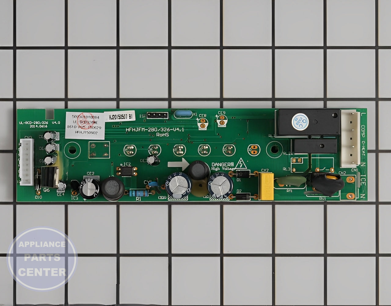 FRIGIDAIRE REFRIGERATOR MAIN CONTROL PCB BOARD - Main view showing precise control for WCI Refrigerators