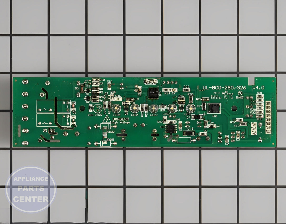 FRIGIDAIRE REFRIGERATOR MAIN CONTROL PCB BOARD - Detailed view of timer assembly