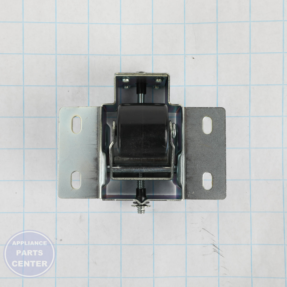 ROLLER ASSY 5304499445 - Side view with precise measurements