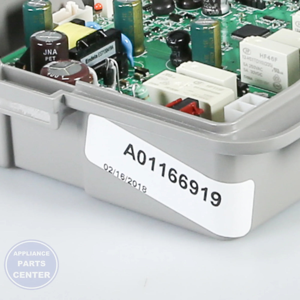 BOARD-MAIN POWER 5304502750 - Side view with precise measurements and technical specs